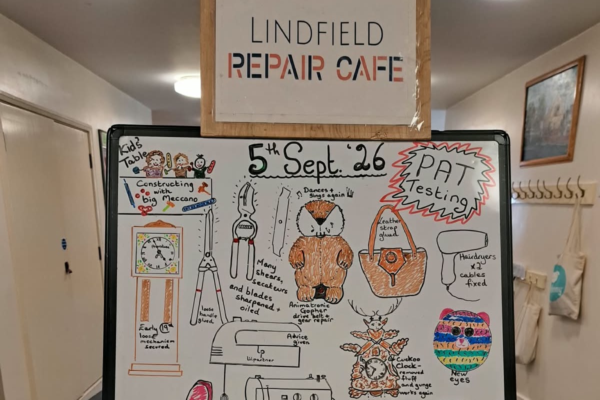 Lindfield Repair Café is celebrating its fifth annivesary