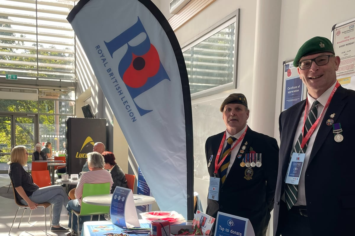 Midhurst Grange links up with Royal British Legion