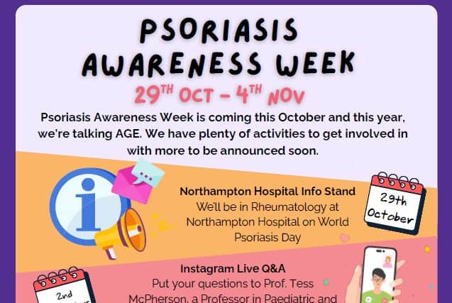The charity is hosting a number of activities throughout the week.