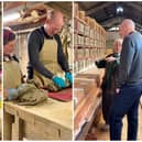 Dr Kieran Mullan MP Visits Aldershaw Handmade Tiles