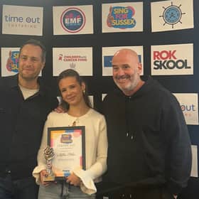Millie with Tom Lou and Jack 