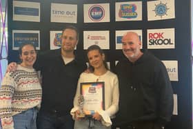 Millie with Tom Lou and Jack 