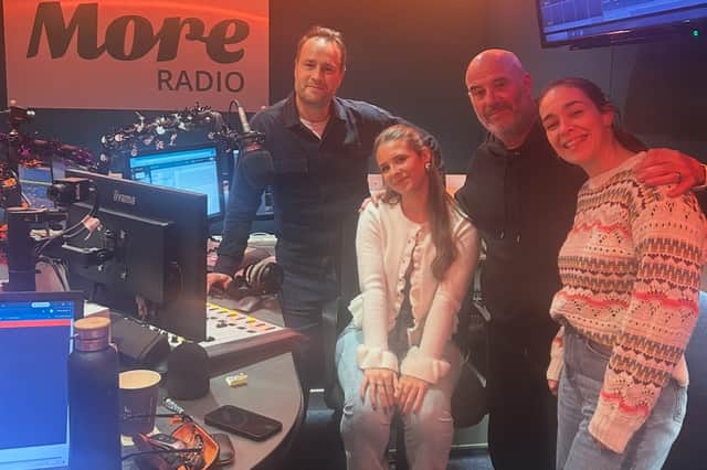 Millie with Tom Lou and Jack