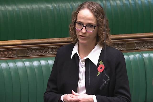 Mid Sussex MP Alison Bennett raises concerns over illegal car cruising on the A2300 near Burgess Hill in the House of Commons on Monday 26 October 2026.
