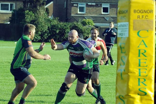 Bognor in charge against New Milton / Picture by Kate Shemilt