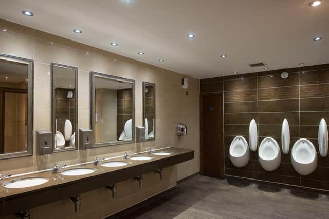 The toilets at The Hatter's Inn in Bognor Regis (Picture: Gillian Evans)