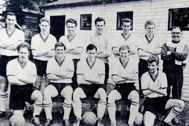 Chi City's 1960-61 line-up - ten of these 11 faced Bristol City