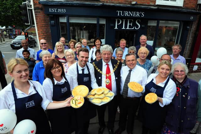 The Turner’s Pies shop in Chichester opened in 2016 (Picture: Kate Shemilt)