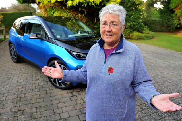 Jacky Pearson from High Salvington is frustrated by her high car tax. Pic Steve Robards