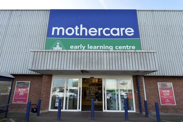 Mothercare in Hampden Park retail park (Photo by Jon Rigby)