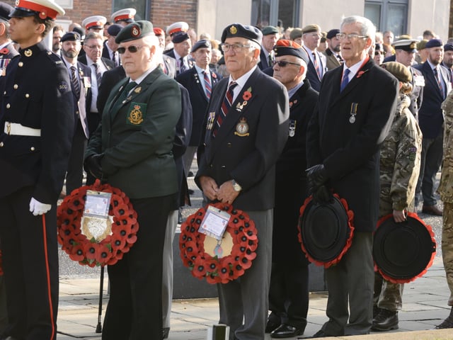 Remembrance Sunday in Worthing, 2019. Picture by Stephen Goodger