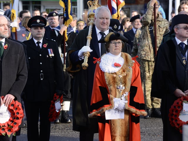 Remembrance Sunday in Worthing, 2019. Picture by Stephen Goodger