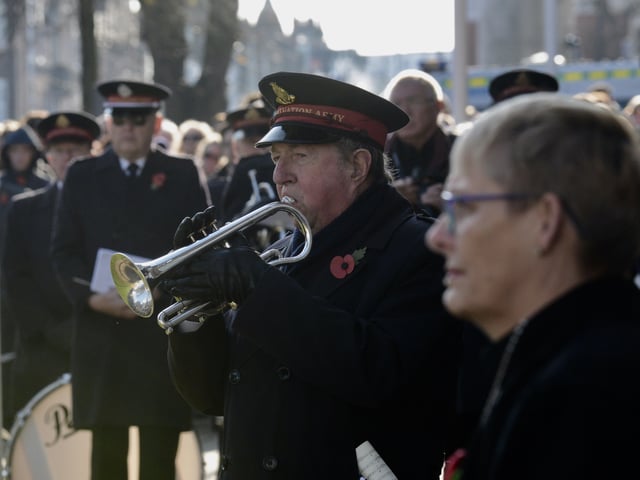 Remembrance Sunday in Worthing, 2019. Picture by Stephen Goodger