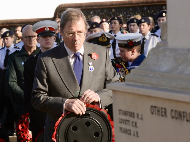 Remembrance Sunday in Worthing, 2019. Picture by Stephen Goodger