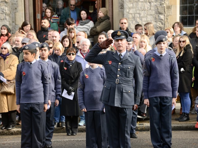 Remembrance Sunday in Worthing, 2019. Picture by Stephen Goodger
