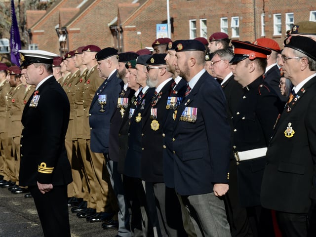 Remembrance Sunday in Worthing, 2019. Picture by Stephen Goodger