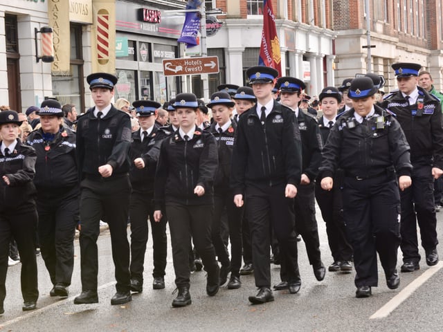 Remembrance Sunday in Worthing, 2019. Picture by Stephen Goodger SUS-191111-093403001