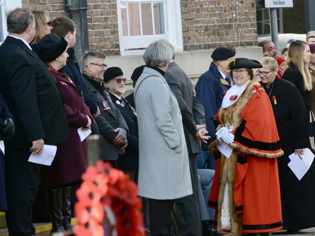 Remembrance Sunday in Worthing, 2019. Picture by Stephen Goodger