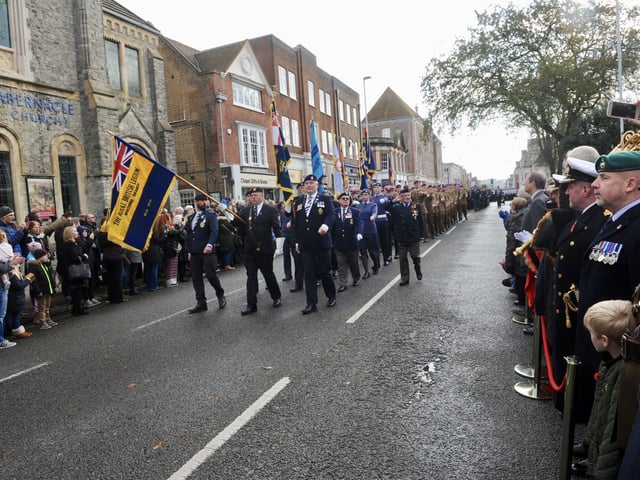 Remembrance Sunday in Worthing, 2019. Picture by Stephen Goodger SUS-191111-093533001
