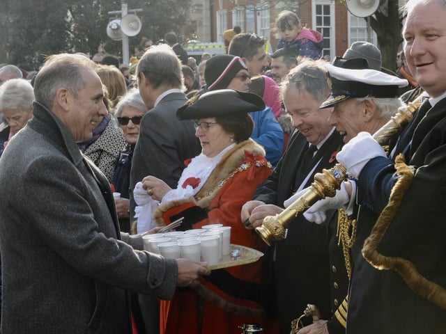 Remembrance Sunday in Worthing, 2019. Picture by Stephen Goodger SUS-191111-093522001