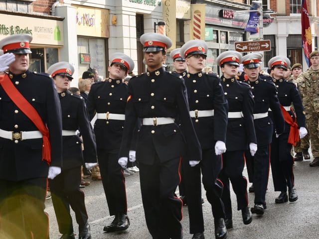 Remembrance Sunday in Worthing, 2019. Picture by Stephen Goodger