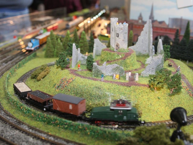 West Sussex N Gauge Model Railway Club builds its biggest layout yet. Photo by Derek Martin DM19111002a