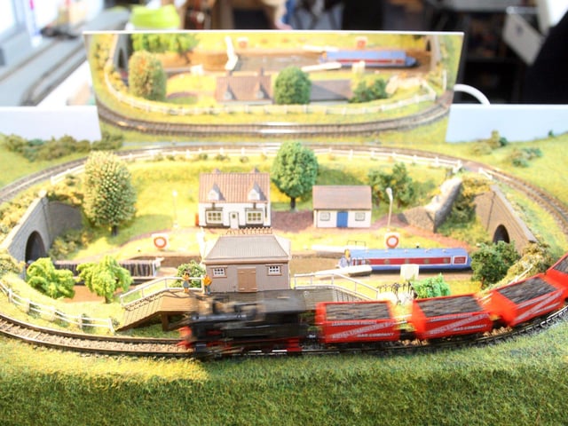 West Sussex N Gauge Model Railway Club builds its biggest layout yet. Photo by Derek Martin DM19110991a