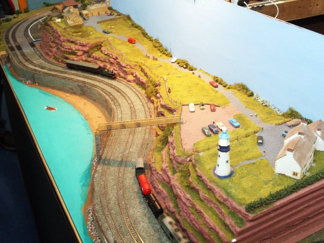 West Sussex N Gauge Model Railway Club builds its biggest layout yet. Photo by Derek Martin DM19111026a