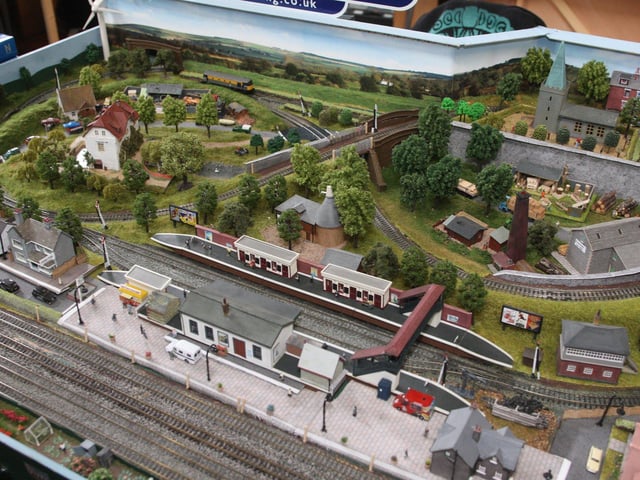 West Sussex N Gauge Model Railway Club builds its biggest layout yet. Photo by Derek Martin DM19111014a