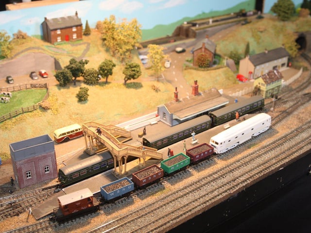 West Sussex N Gauge Model Railway Club builds its biggest layout yet. Photo by Derek Martin DM19111016a