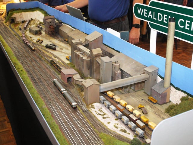 West Sussex N Gauge Model Railway Club builds its biggest layout yet. Photo by Derek Martin DM19111018a