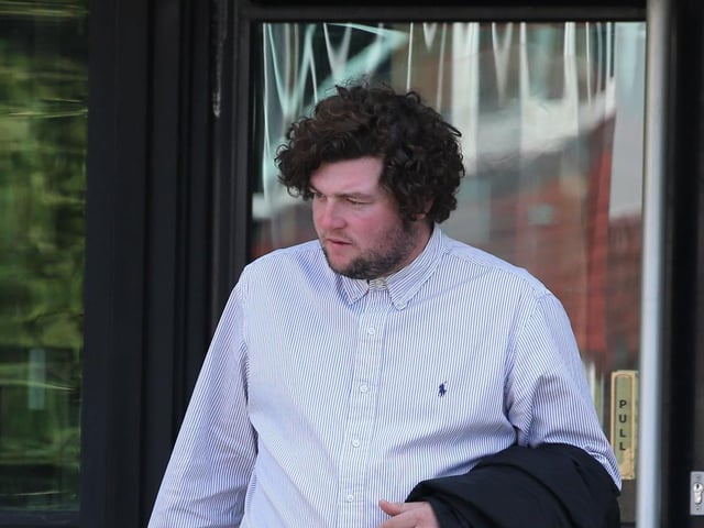 Peris Dore leaving Worthing Magistrates Court last year