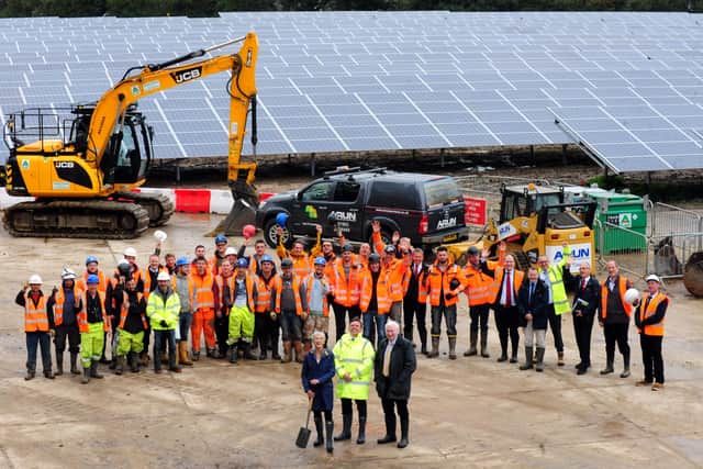 The first county council-owned solar farm was switched on in 2015 in Tangmere