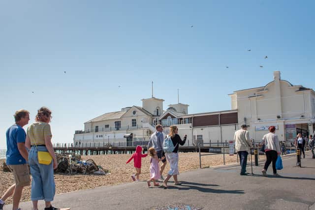 Having 'suffered the indignity' of coming bottom in a poll of 100 seaside resorts, Bognor was given a chance to show what it is really like, on the big screen. Photo courtesy of Goble Photography