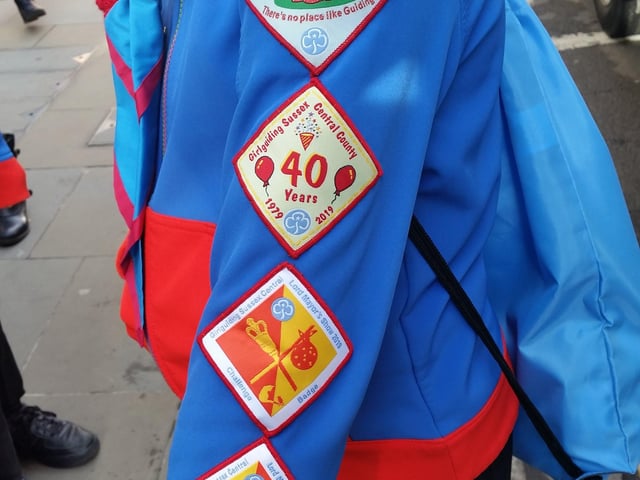 On Saturday 9th November 46 members of Girlguiding Sussex Central county took part in this year's Lord Mayor's Show in London. SUS-191118-125703001