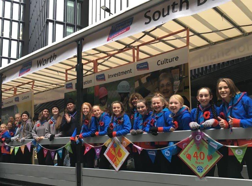 On Saturday 9th November 46 members of Girlguiding Sussex Central county took part in this year's Lord Mayor's Show in London. SUS-191118-125703001