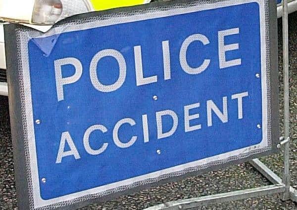 The A23 is blocked following the collision