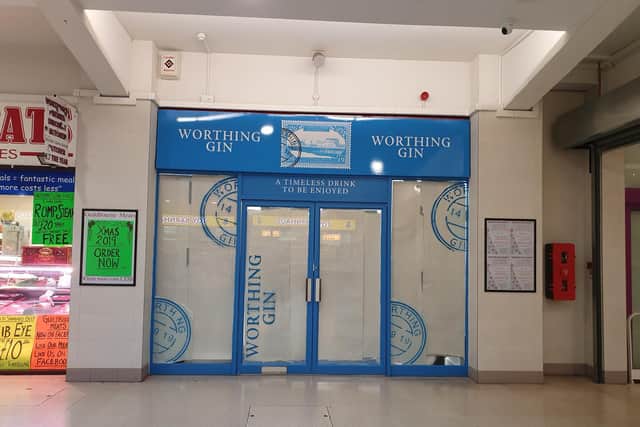 Worthing Gin is opening a store in the Guildbourne Centre