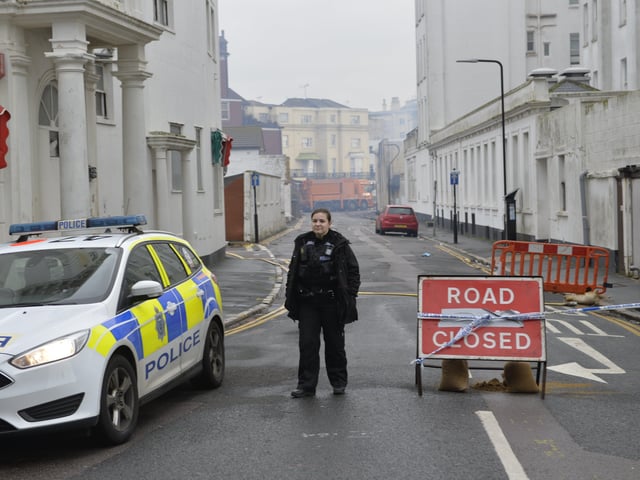 The Claremont. Eastbourne hotel fire. Picture: Jon Rigby SUS-191123-121846001