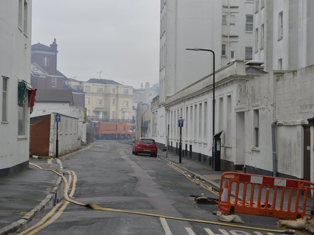 The Claremont. Eastbourne hotel fire. Picture: Jon Rigby SUS-191123-121858001