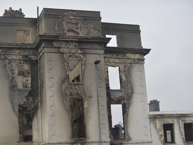 The Claremont. Eastbourne hotel fire. Picture: Jon Rigby SUS-191123-122156001