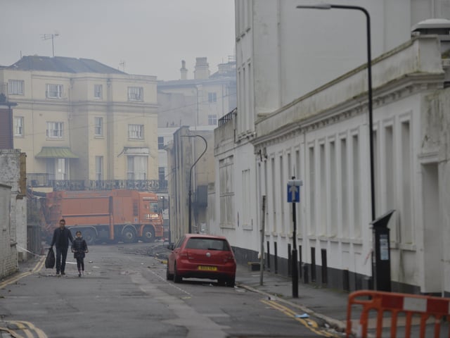 The Claremont. Eastbourne hotel fire. Picture: Jon Rigby SUS-191123-121910001