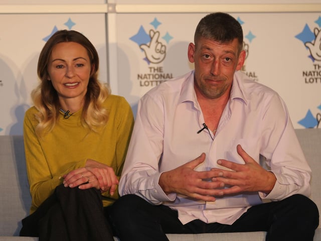 Selsey couple Steve, a 42-year-old builder, and Lenka, a 41-year-old shopworker, have won £105,100,701.90