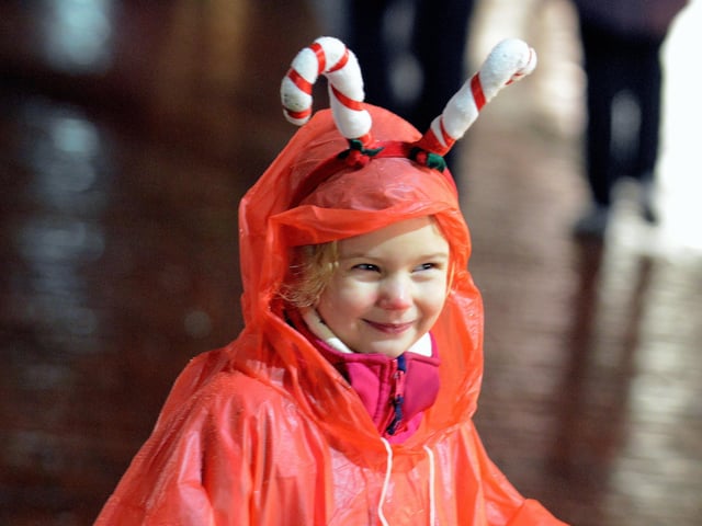 The Festival of Light celebration and Parade took place before Chichester's Christmas lights were switched on