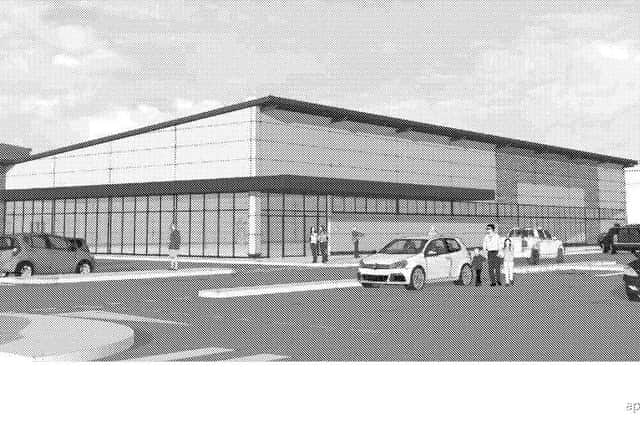 Proposals for the Salt Box site, pictured is the new food store which is set to be an Aldi SUS-191128-150858001
