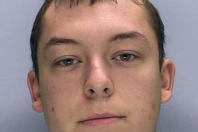 Connor Richardson stole from two women he met on dating website Plenty of Fish. Photo: Sussex Police SUS-191129-113751001