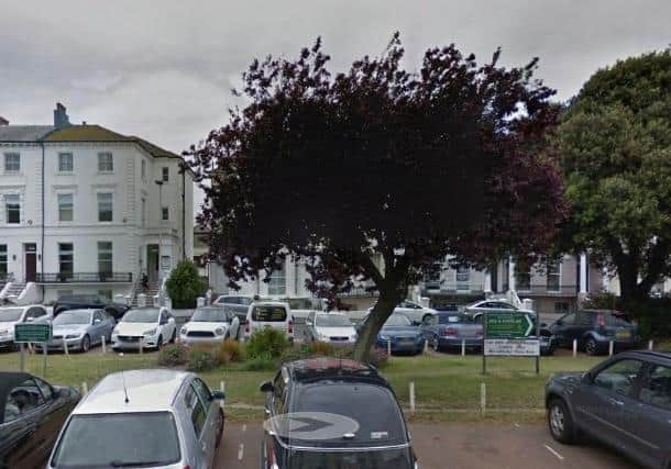 The suspected kidnap happened in the Hyde Gardens area of Eastbourne. Picture: Google Street View