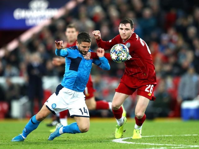 Got down the left hand side numerous times to provide that attacking width for his team.