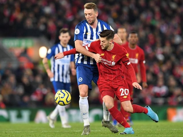 On for Salah. Ran for his team and tried to get them up the pitch. Didn't see much of the ball as Liverpool were pinned back for the last 20 minutes by Brighton.
