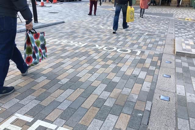 Eastbourne Access Group says the centre point of the crossing needs to be tactile paving SUS-190212-151226001